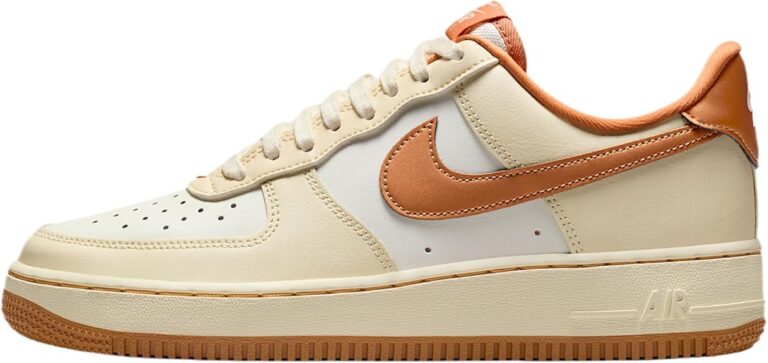 Nike Air Force 1 ’07 Women’s Shoes (Coconut Milk/Sail/Celestial Gold/Metallic Copper)
